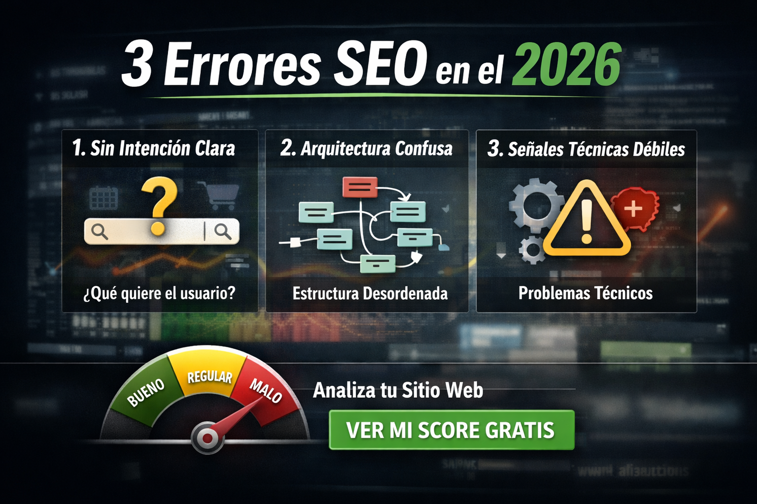 3 errores SEO en el 2026