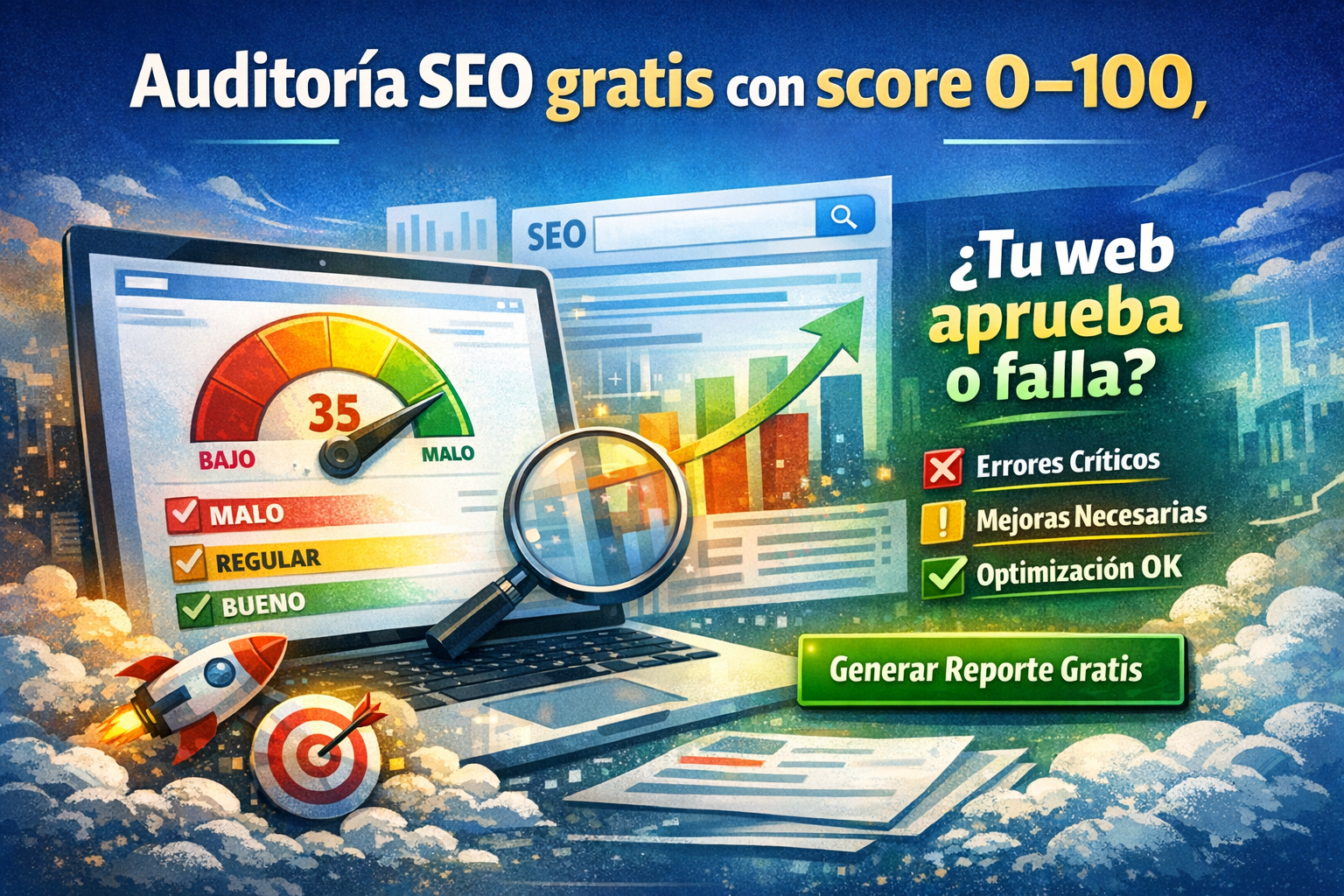 Auditoria SEO Gratis con Score
